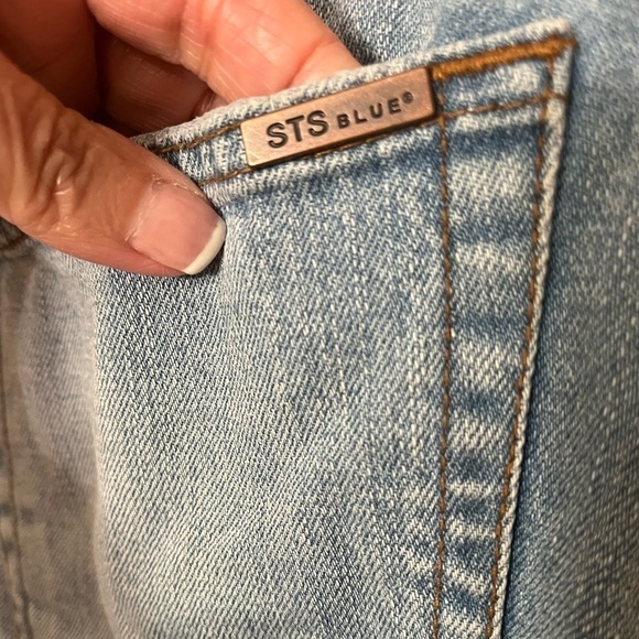 STS Blue Emily Mini Skirt Sz 27 - Picture 6 of 7